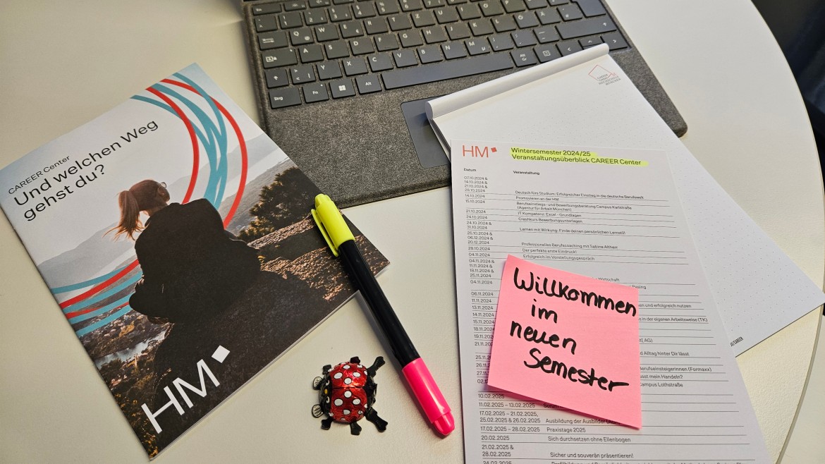 CAREER Center Semesterbeginn WiSe 2024/2025 (Marina Lehnert) CAREER Center Semesterbeginn WiSe 2024/2025