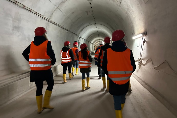 Studierende besuchen die Stadtwerke im Rahmen der Praxistage