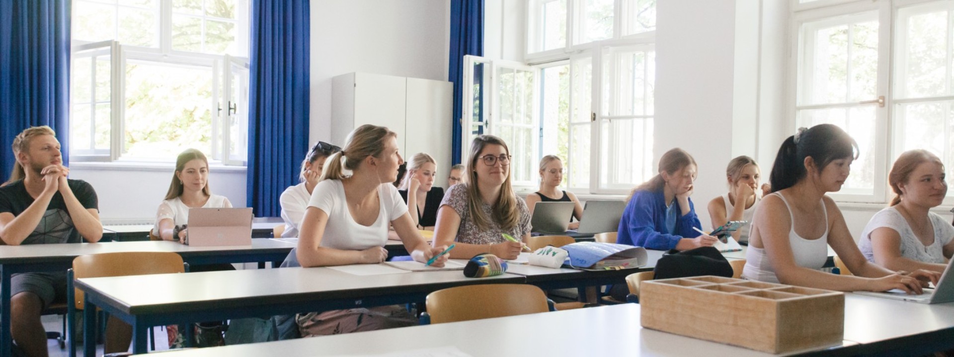 Studierende im Studium Bildung und Erziehung in der Kindheit