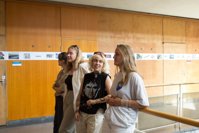Symbolbild Studierende an der Hochschule München