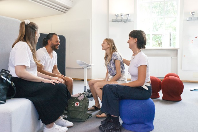 Studierende an der Hochschule München (Foto: Sigrid Reinichs
) Symbolbild Studierende an der Hochschule München
