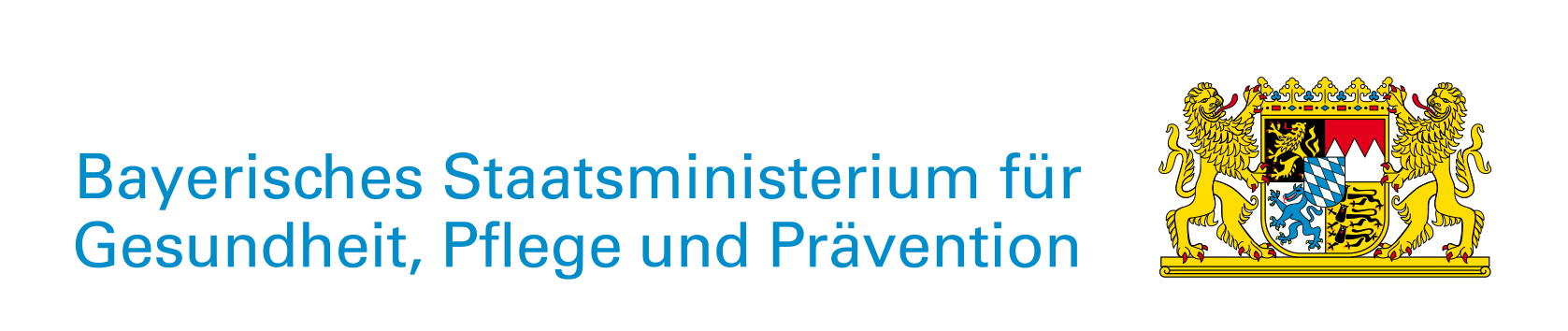 Logo Bayerisches Staatsministerium für Gesundheit und Pflege StMGP
