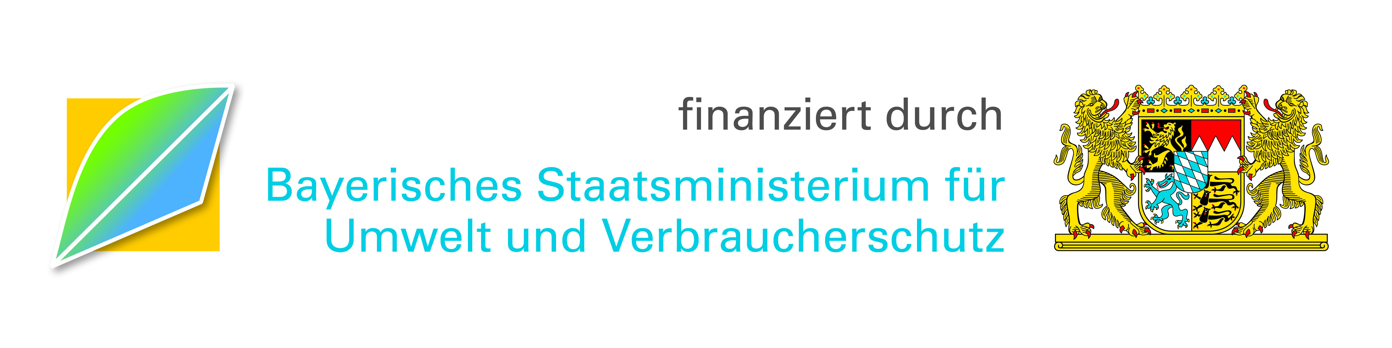 Logo Bayerisches Staatsministerium für Umwelt und Verbraucherschutz StMUV
