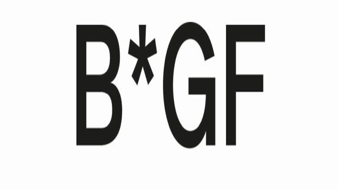 *GF - Bonus-Geschossflächen. Grafischer Schriftzug.