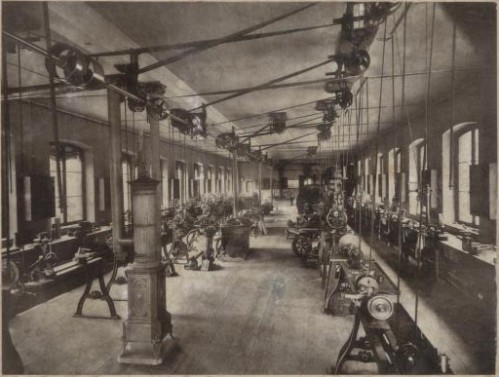 Staatsbauschule Maschinen und Industrie 1881