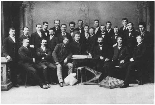 Absolventen Staatsbauschule 1895