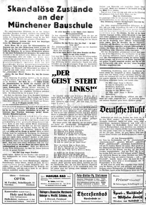 Studentenblatt 1932