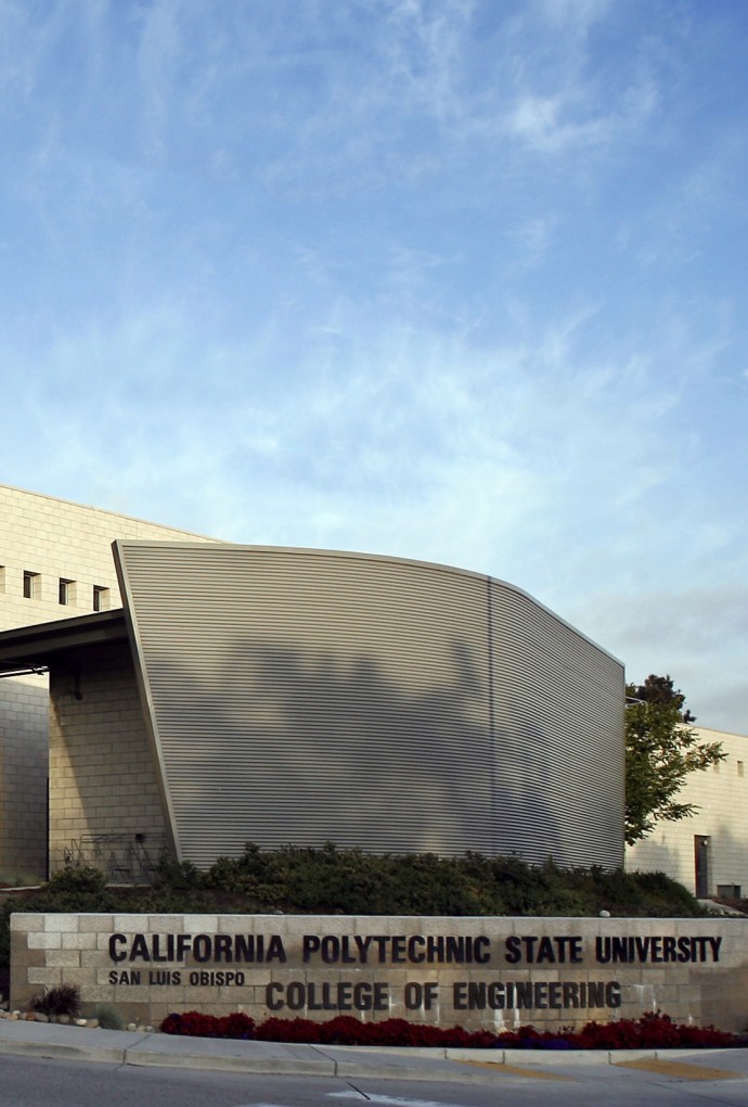 Building of the College of Engineering at Cal Poly