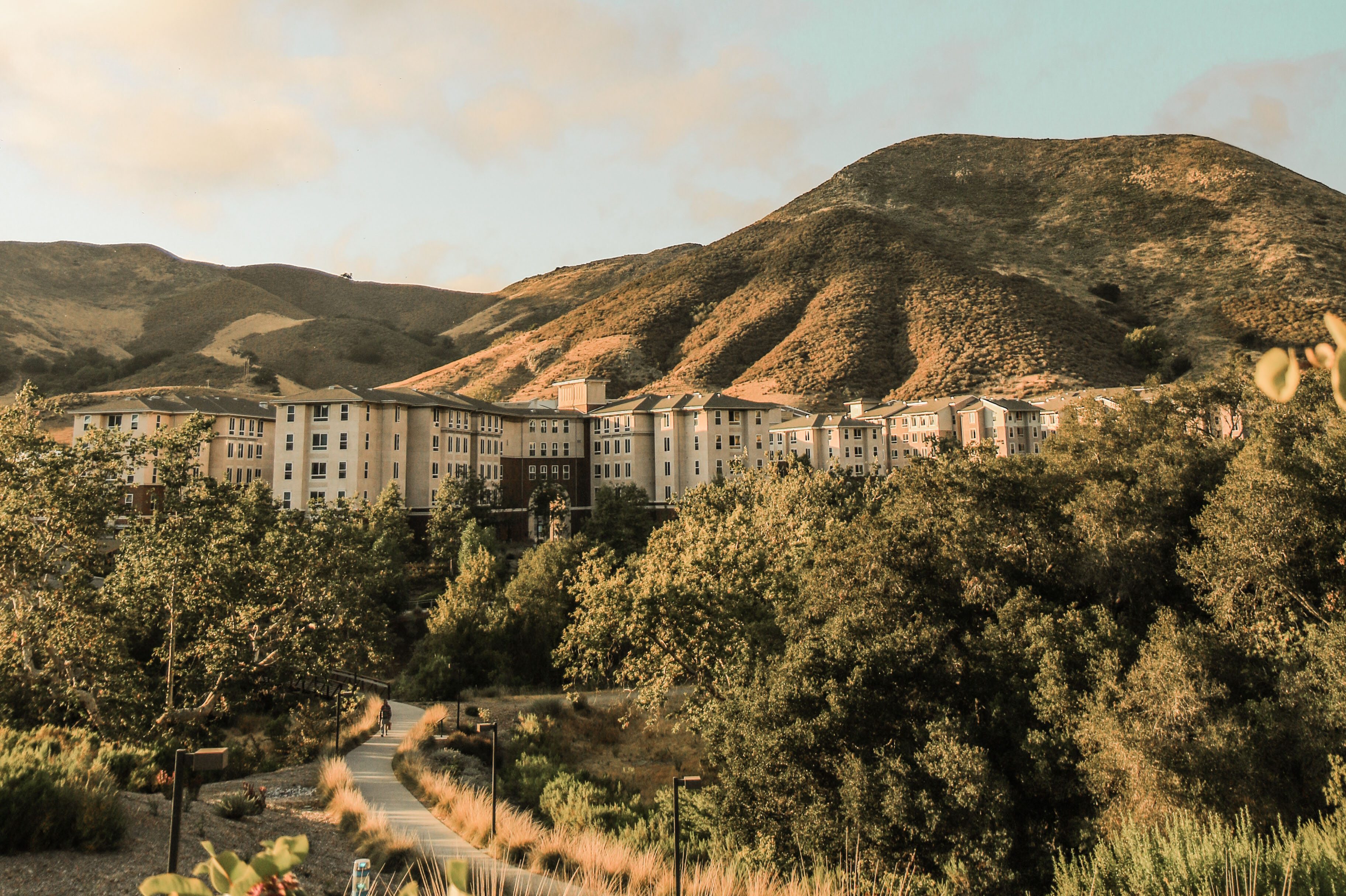 View over the Cal Poly campus.