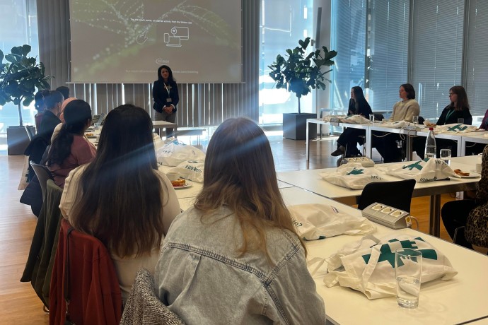 Beim Talk mit einer Expertin