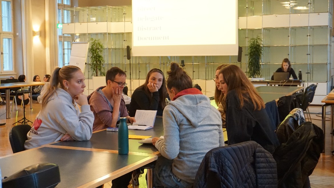 Workshop sexuelle Belästigung (Foto: Hochschule München) Workshop sexuelle Belästigung