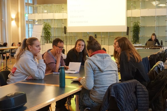 Workshop sexuelle Belästigung (Foto: Hochschule München) Workshop sexuelle Belästigung