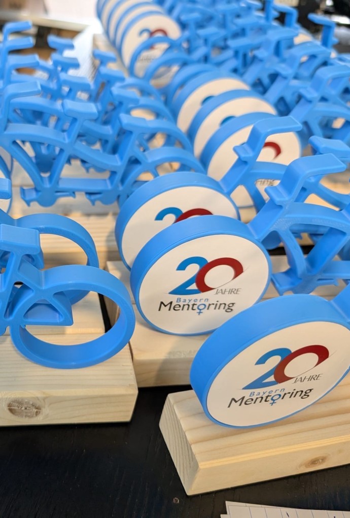 20 Jahre BayernMentoring Trophäen