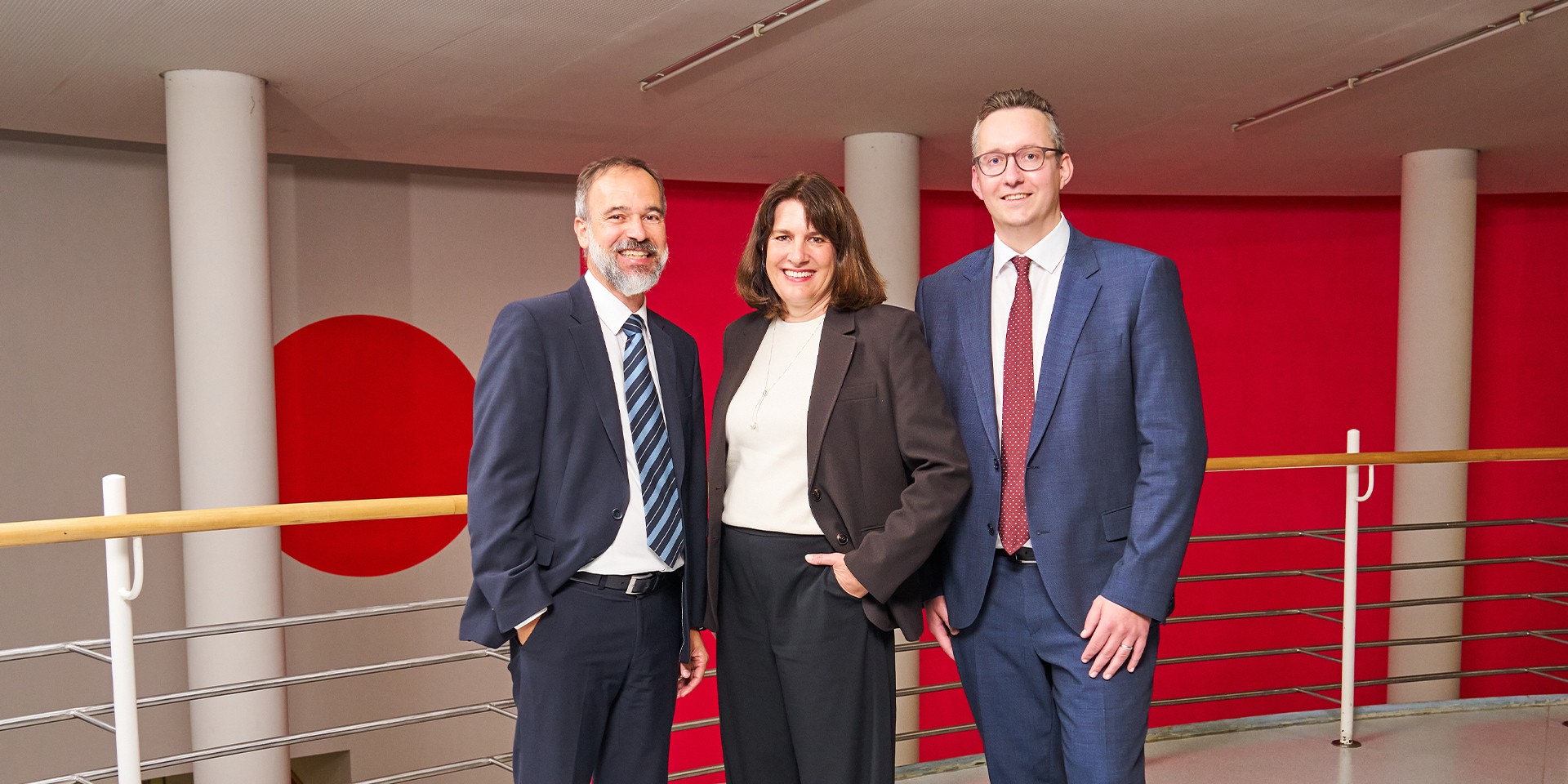 Prof. Dr. Stefan Pohlmann, Prof. Dr. Christian M. Seidel und Prof. Dr. Gudrun Socher