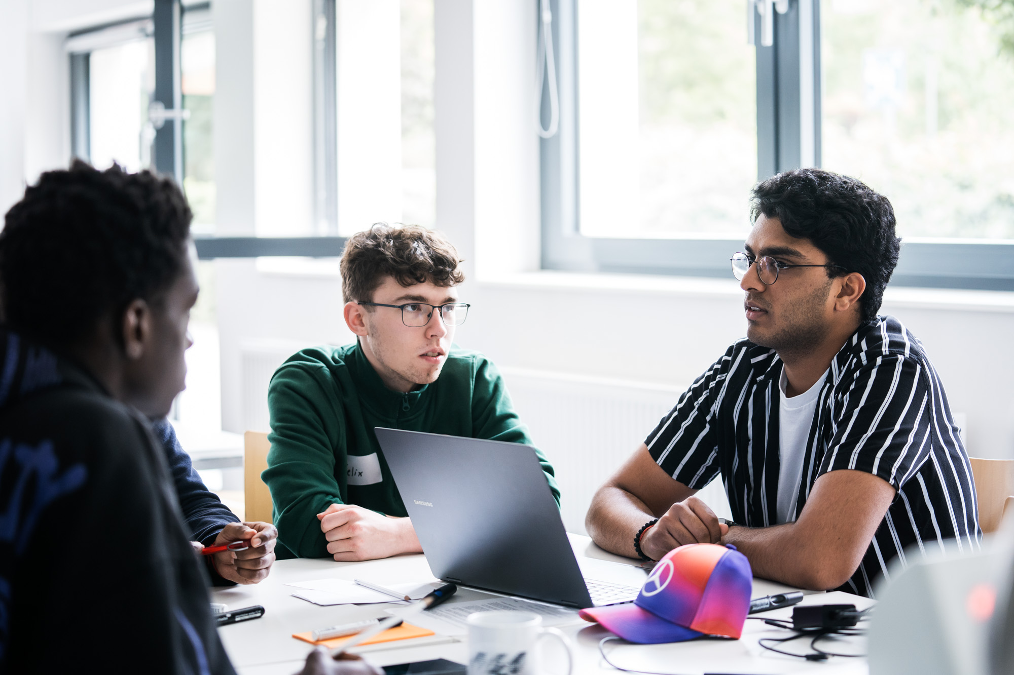 Gruppenarbeit Studierende