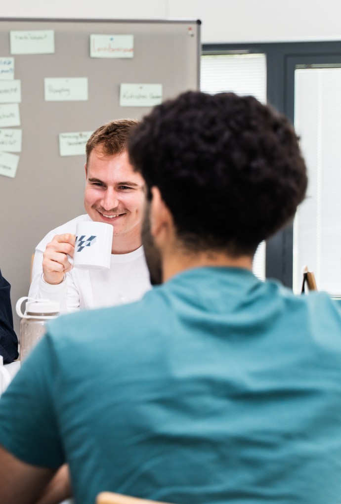 Gruppe Studierende