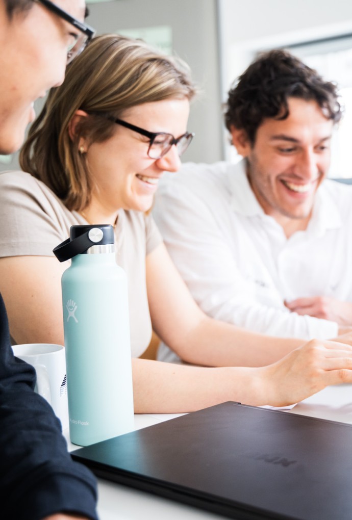 Gruppe Studierende