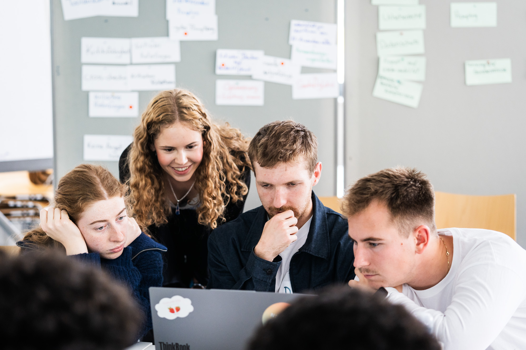 Gruppe Studierende