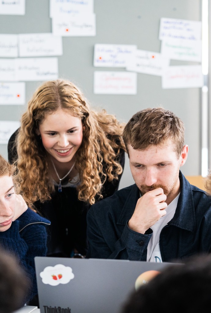 Gruppe Studierende