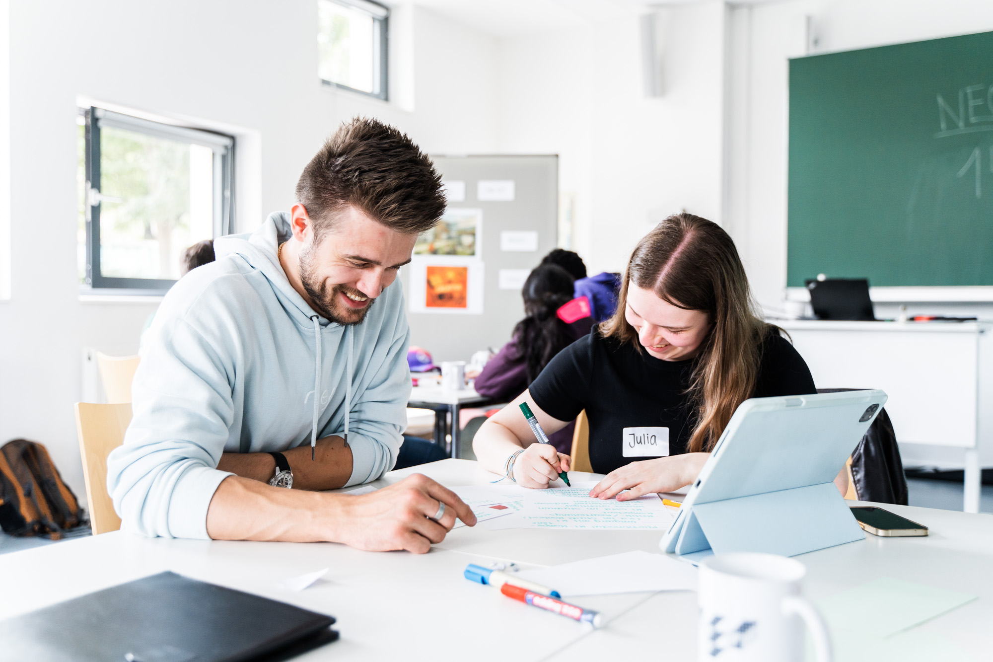 Gruppenarbeit Studierende