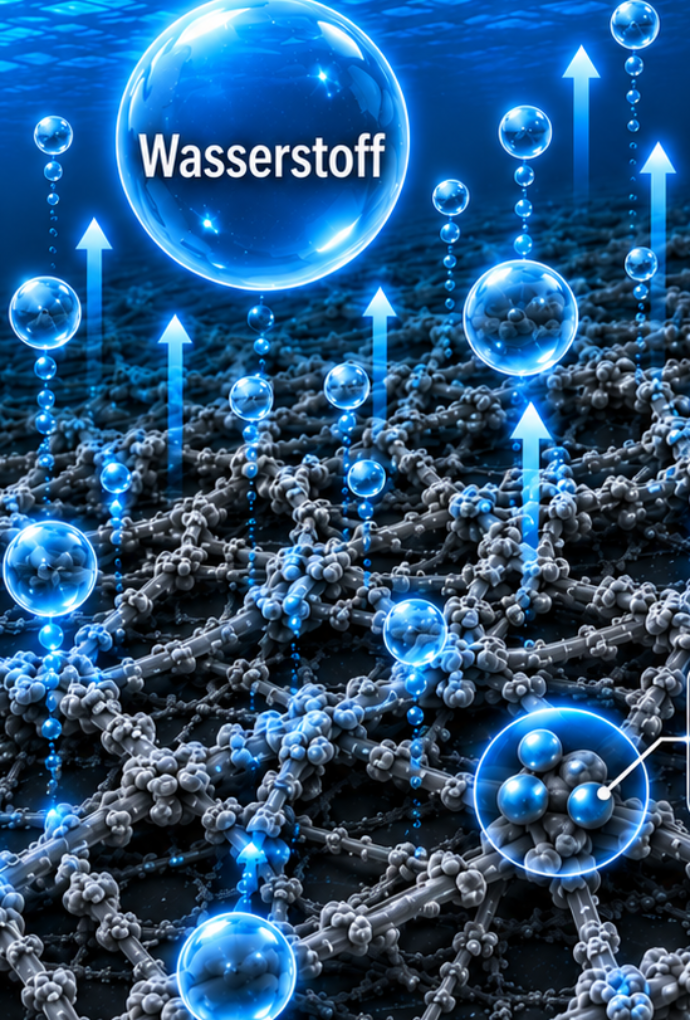 Wasserstoff an neuen Oberflächen