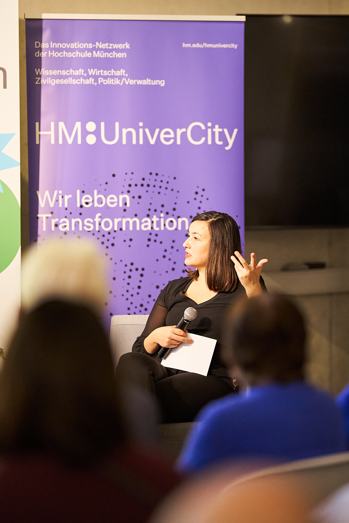 Sprecher am Dialogforum von HM:UniverCity