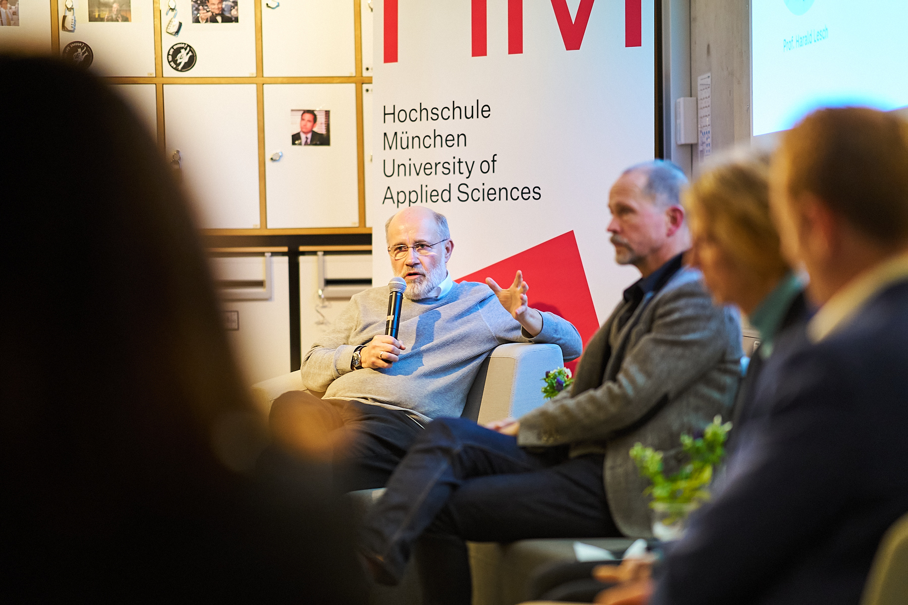 Sprecher am Dialogforum von HM:UniverCity