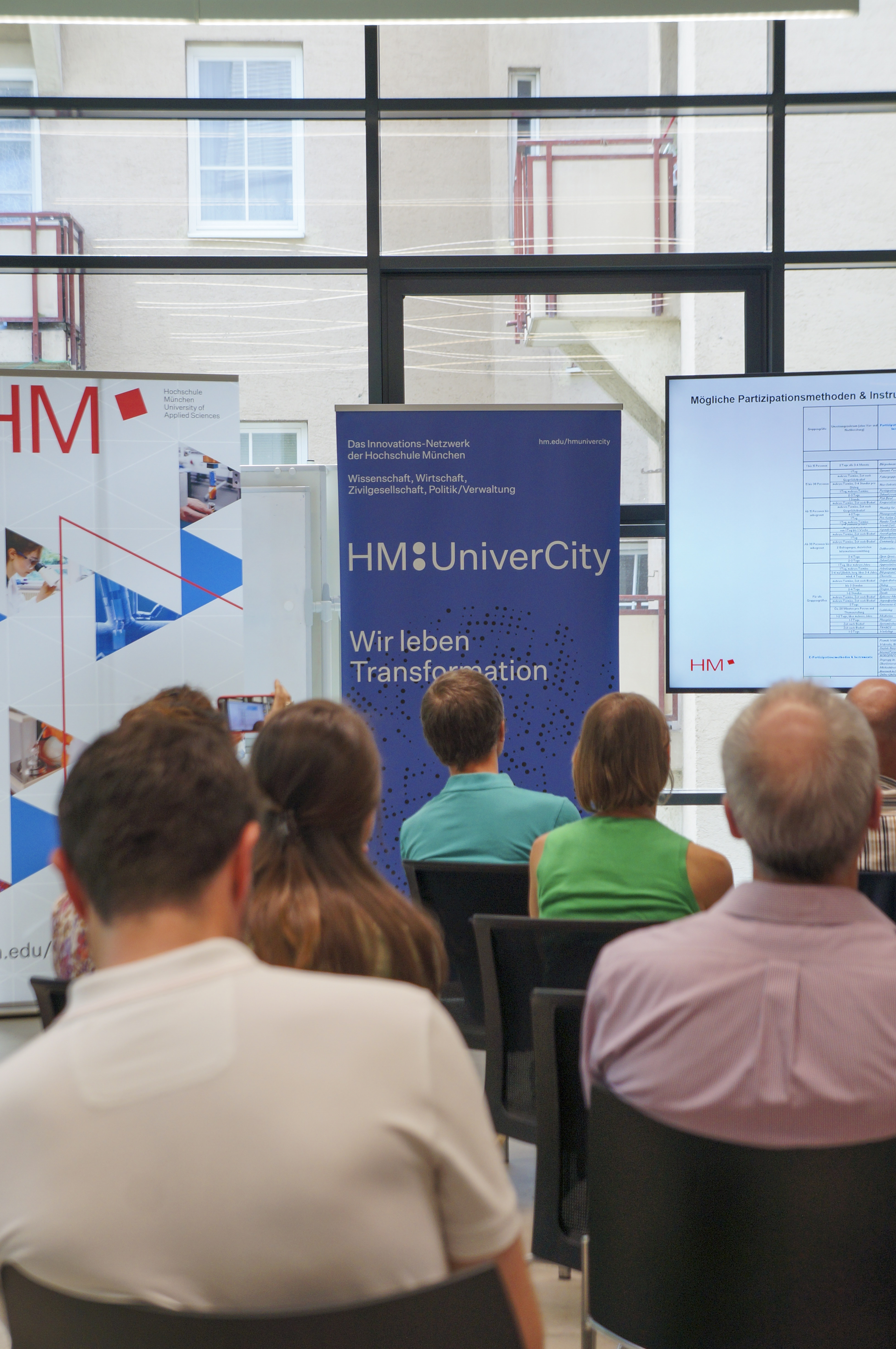 Publikum am HM:UniverCity MeetUp für Tourismus