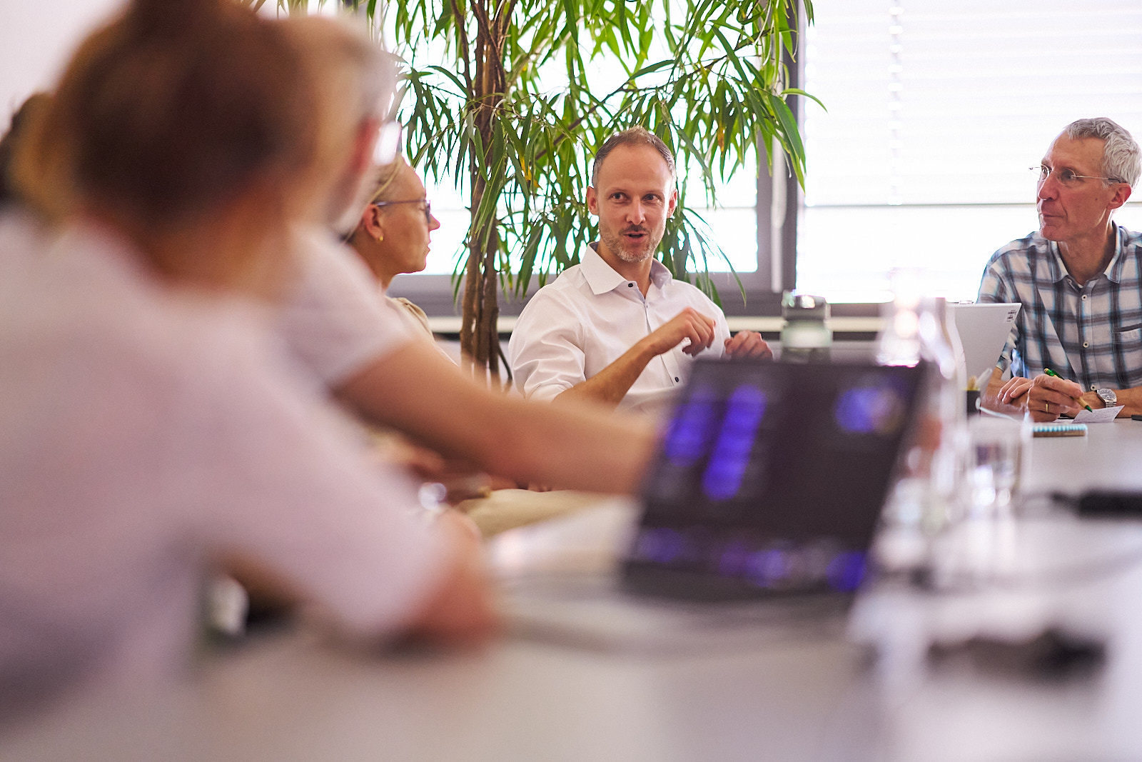 Thematischer Austausch in unterschiedlichen Workshops