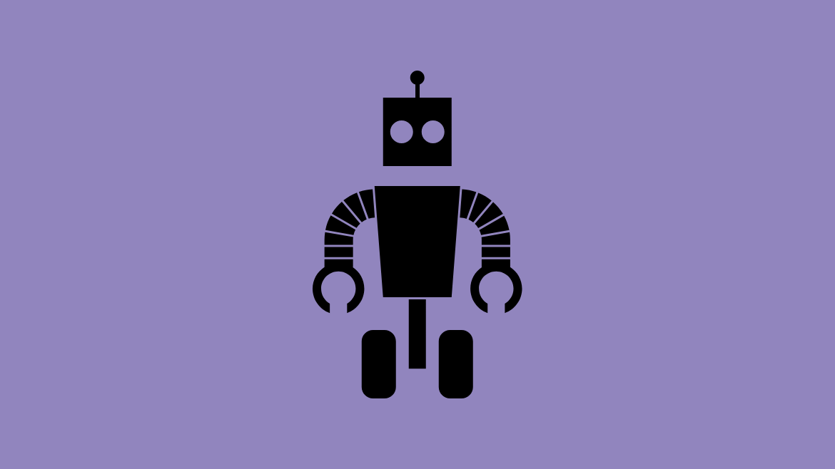 Mindsnacks-Schmuckbild: Roboter und KI (Grafik: Annika Goepfrich / Studio Sosa)