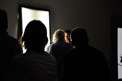 Pawel Szczypinski erklärt der Jury seinen Prototypen