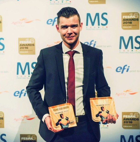 Zweifacher Preisträger Markus Scheitle. (Foto: FESPA)