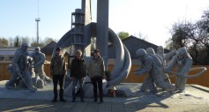 Beeindruckend: Das Tschernobyl-Denkmal (Foto: Peter Krzystek)