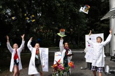 Großer Jubel nach der Verleihung (Foto: Johanna Weber)