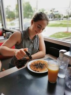 Ein typisch amerikanisches Frühstück