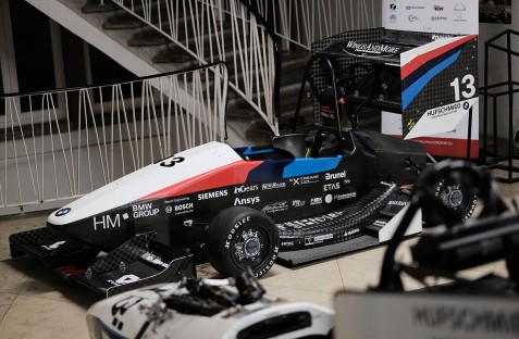 Im PWeX.20, dem elektrischen Fahrzeug, sind erstmals in der Vereinsgeschichte eigenentwickelte Leistungselektronik und Elektromotoren verbaut (Foto: municHMotorsport)