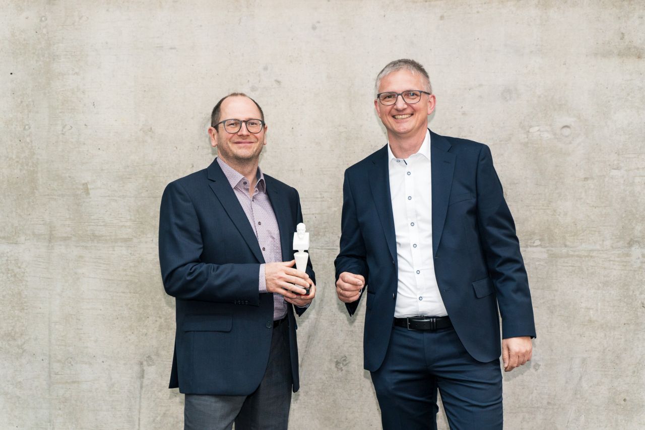 Matthias Pohl und Andreas Ansorge, Preisträger Praxispartner