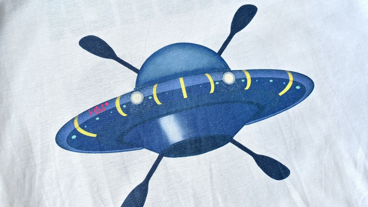 Entwurf Betonkanu UFO Logo (Foto: Privat) Entwurf Betonkanu UFO Logo