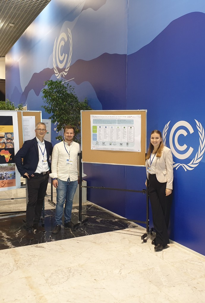 HM präsentiert sich auf der COP27