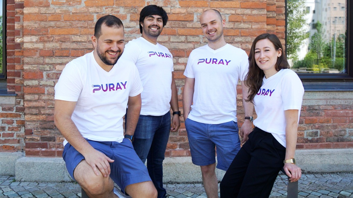 Das Team von Puray (Foto: Puray) Das Gründungsteam von Puray