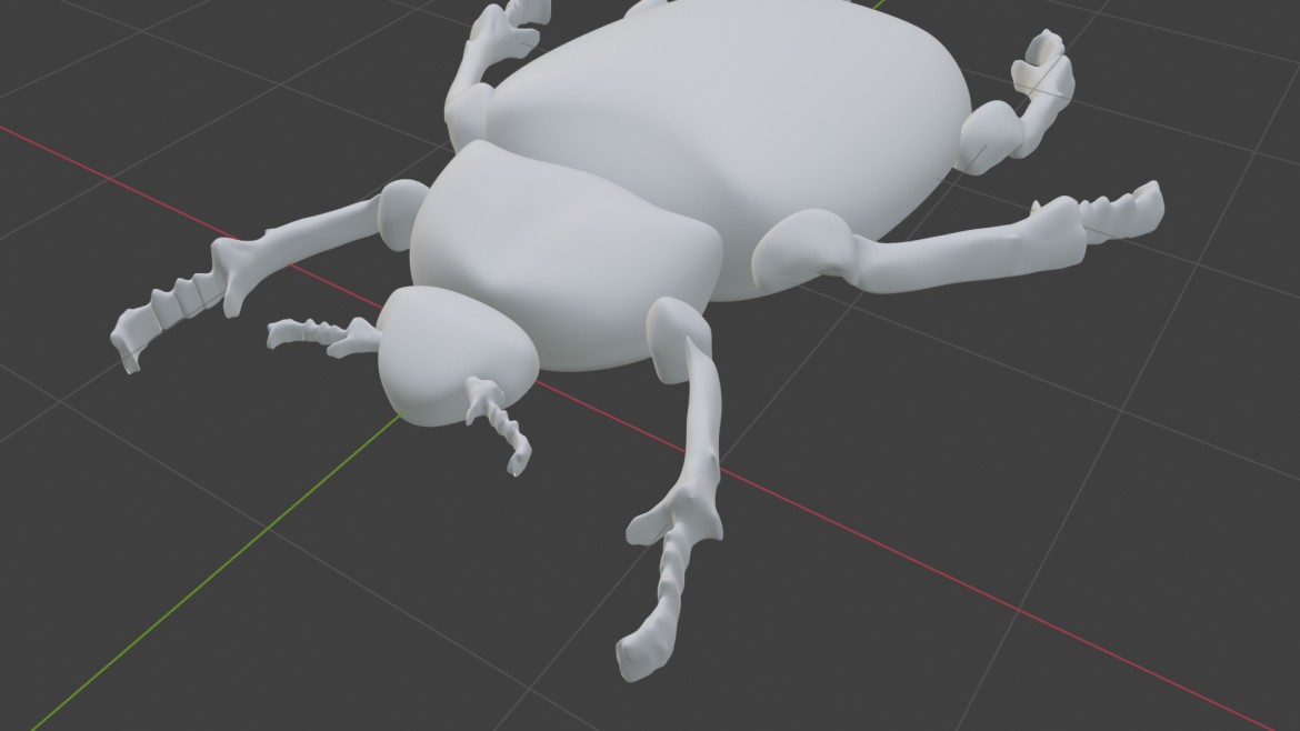 3D-Bild Käfer