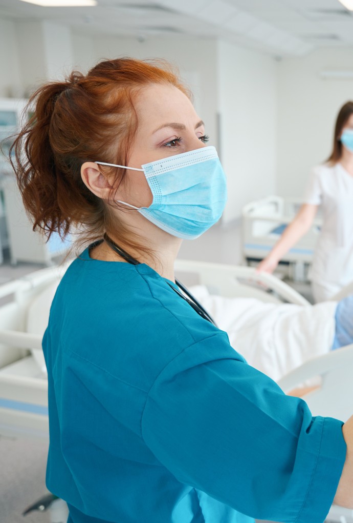 Pflegekräfte im Krankenhaus