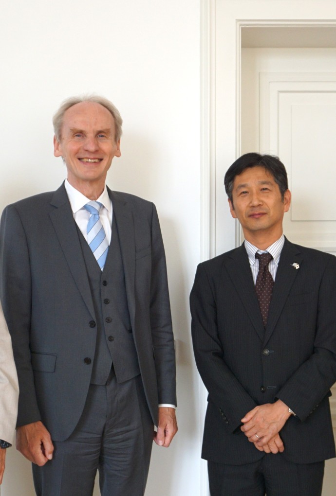 Japanischer Konsulatsbesuch