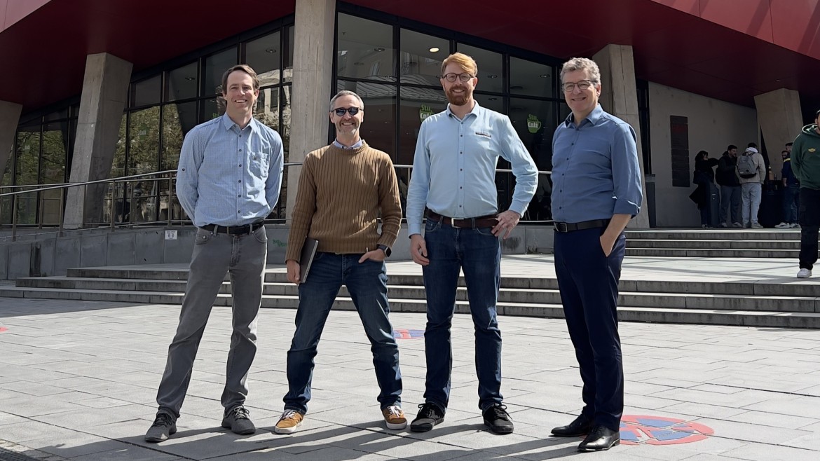 Vier Professoren der Hochschule München