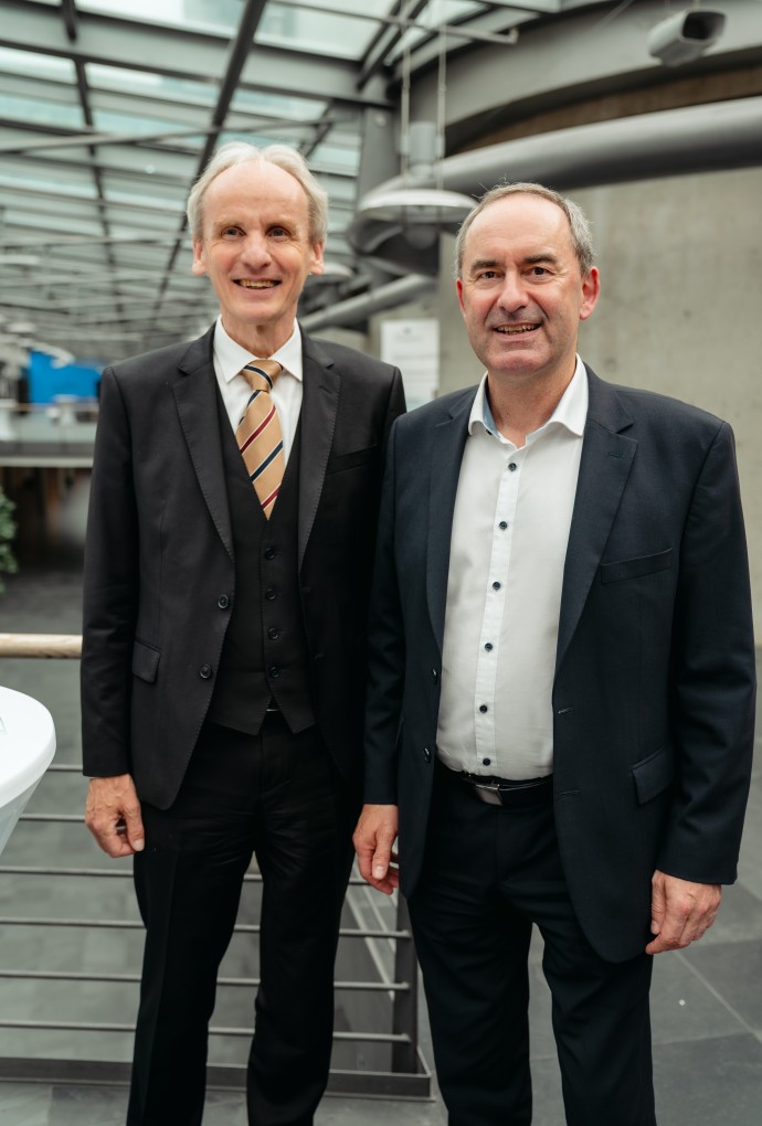 Leitner und Aiwanger (Foto: Jonas Kron / VDE) Leitner und Aiwanger
