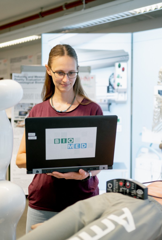 BioMedLabor der FK für angewandte Naturwissenschaften und Mechatronik