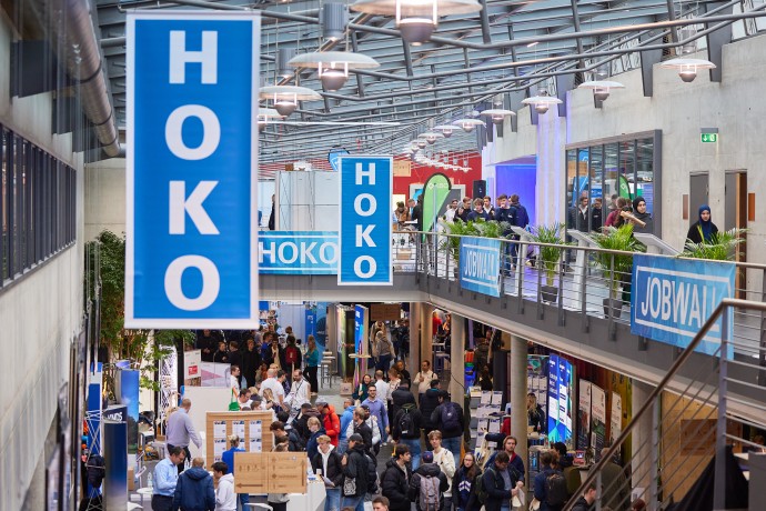 Hochschulkontaktmesse in der Hochschule München (Foto: Alexander Ratzing) Hochschulkontaktmesse in der Hochschule München