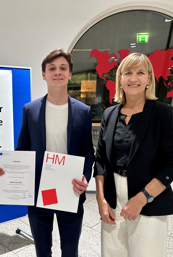 Jules Cheminot bei der DAAD-Preisverleihung 2025