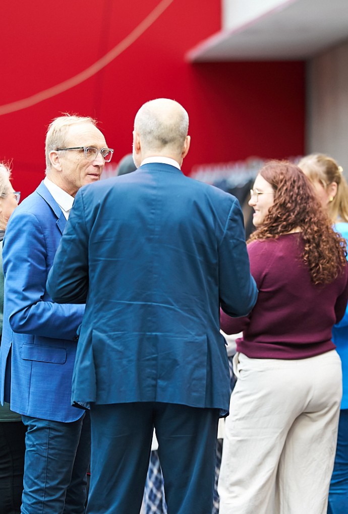 HM-Vizepräsident für Lehre Prof. Dr. Klaus Kreulich im Gespräch