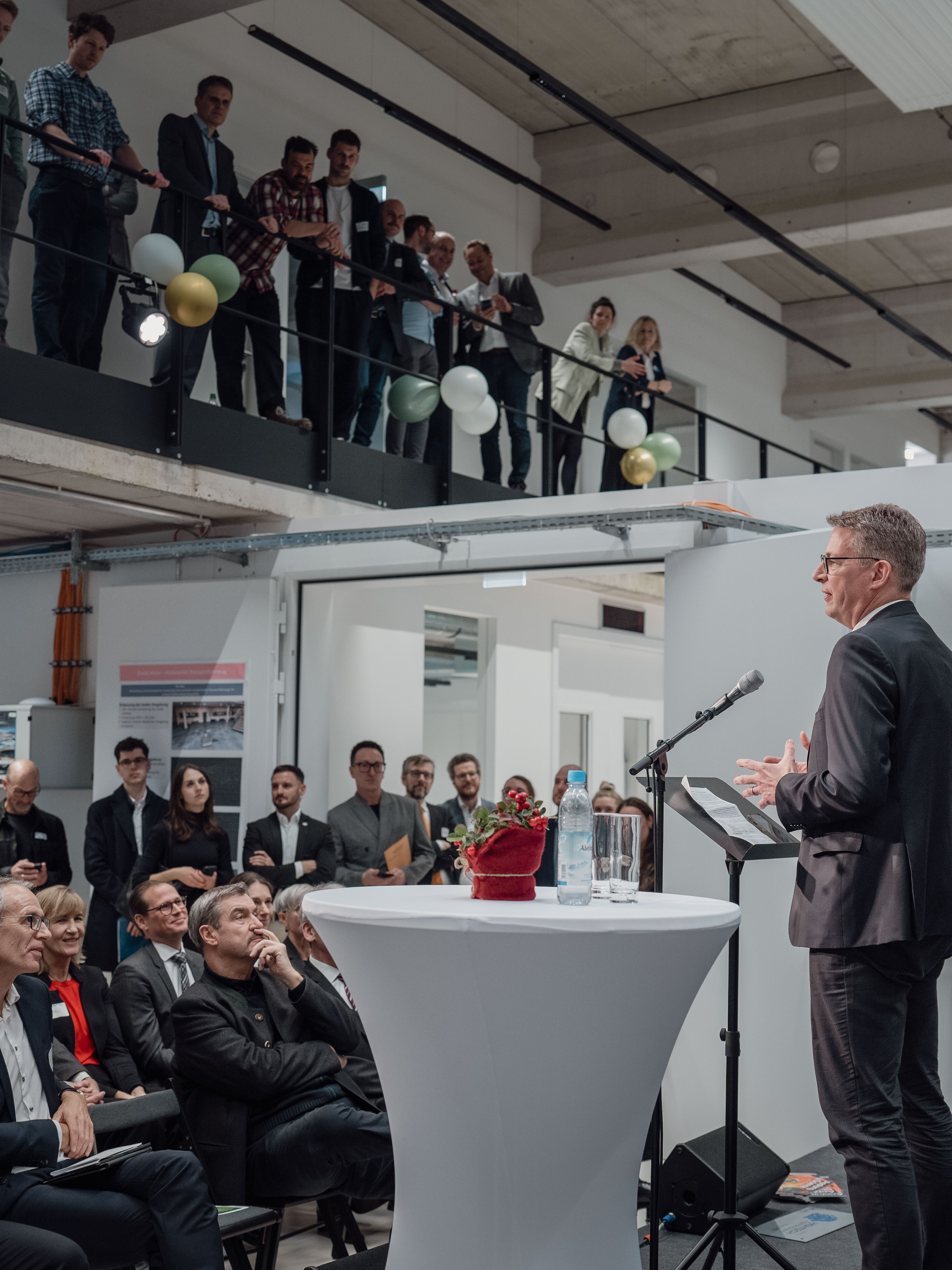 Markus Blume hält eine Rede